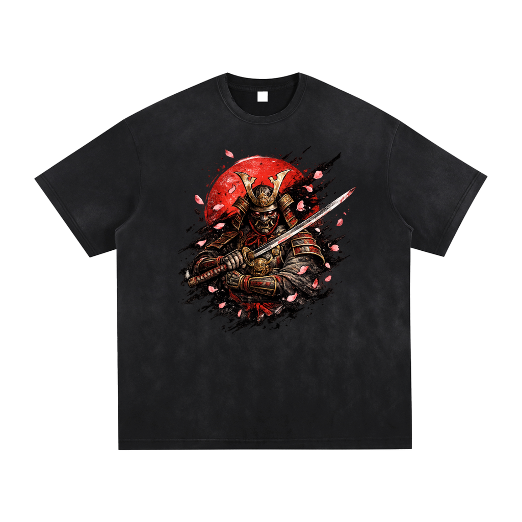 Vintage Washed Hand-Frayed T-Shirt