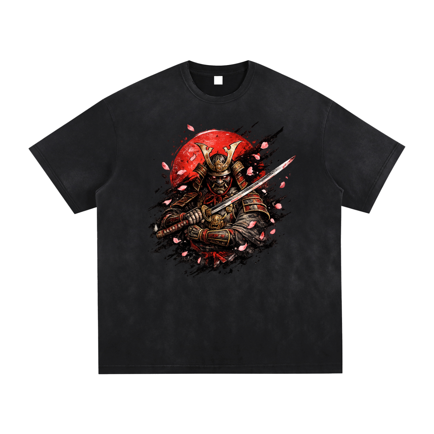 Vintage Washed Hand-Frayed T-Shirt